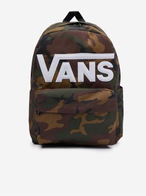 Khaki Men's Camo Backpack VANS Old Skool Drop - Men