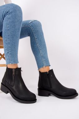 Fox Shoes Black Women's Boots