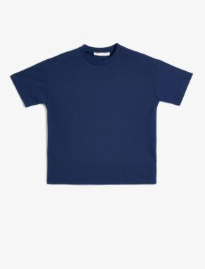 Koton Basic T-Shirt Short Sleeved Crew Neck