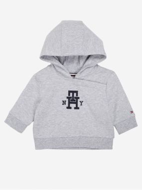 Gray kids sweatshirt Tommy Hilfiger - Girls