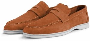 Ducavelli Ante Suede Genuine Leather Men's Casual Shoes Loafer Shoes Tan
