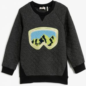 Koton Boys' Anthracite Sweatshirt