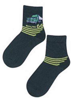 Gatta G34 socks. N01 Cottoline Boys Modeled 27-32 green 245