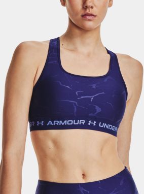 Under Armour Bra UA Crossback Mid Emboss-BLU - Women