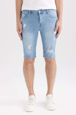 DEFACTO Slim Fit Jeans Bermuda