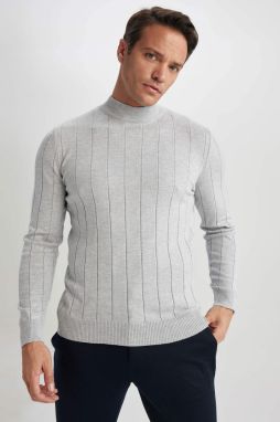 DEFACTO Slim Fit Half Turtleneck Pullover