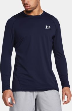 Under Armour T-Shirt UA HG Armour Fitted LS-BLU - Men's