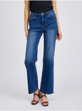 Dark blue women bootcut jeans ORSAY - Women