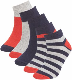 DEFACTO Boys 5 Pack Booties Socks