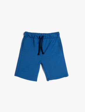 Koton Tie Waist Shorts Basic Pocket Cotton Cotton