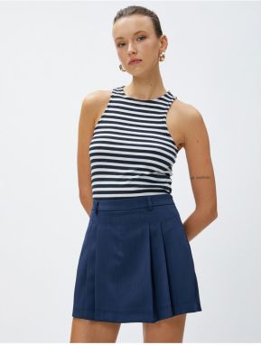 Koton Mini Short Skirt Pleated