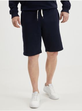 Dark blue mens tracksuit shorts Guess Clovis - Men