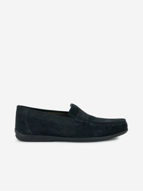 Black men's suede loafers Geox Ascanio - Men's