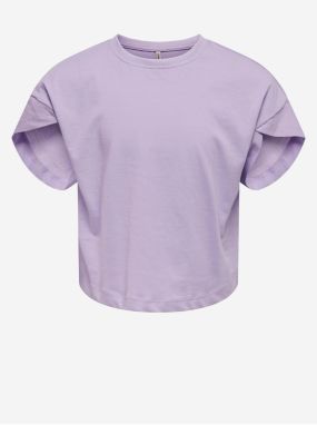 Light purple girly basic T-shirt ONLY Essa - Girls