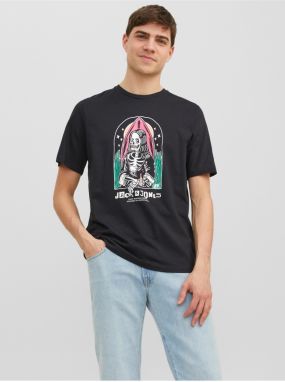 Black Men's T-Shirt Jack & Jones After Life - Men