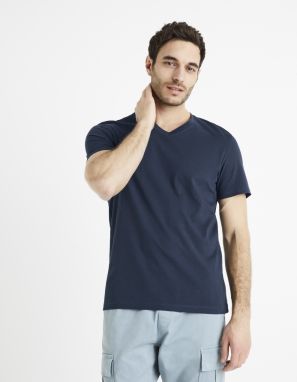 Celio Cotton T-Shirt Debasev - Men