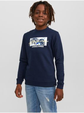 Dark blue boys sweatshirt Jack & Jones Tulum - Boys