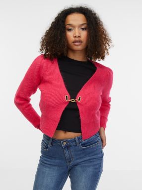 Orsay Women's pink cardigan with wool - Women's
