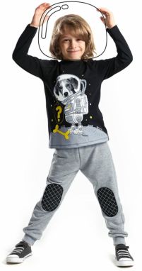 mshb&g Moon Dog Boy's T-shirt Trousers Set