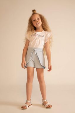 DEFACTO Girl Regular Fit Mini Jean Shorts
