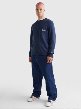 Dark blue men's sweater Tommy Jeans - Men