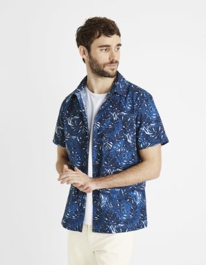 Celio Patterned Shirt Daprinti - Men