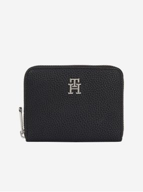 Black Women's Wallet Tommy Hilfiger Emblem Med ZA - Women