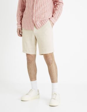 Celio Dolinusbm Linen Shorts - Men