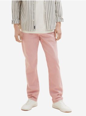 Light Pink Mens Straight Fit Jeans Tom Tailor - Men