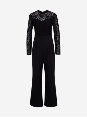 Orsay Black Women's Overall with Lace Detail - Women