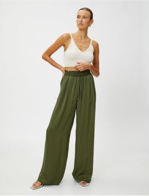 Koton Palazzo Pants with Tie Waist