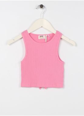 Koton Plain Pink Girls Undershirt 3skg30023ak