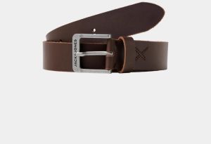 Dark brown Men's Leather Strap Jack & Jones Rock - Men