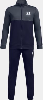 Under Armour UA CB Knit Track Suit-BLU - Boys