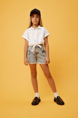 DEFACTO Girl Cargo Fit Short