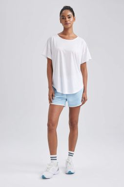 DEFACTO Standard Fit Thin Sweatshirt Fabric Short