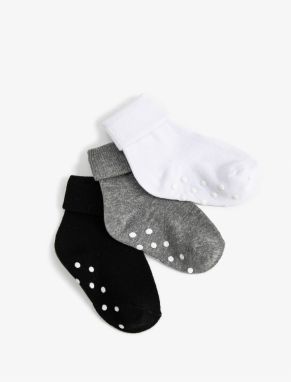 Koton Set of 3 Colorful Socks. Cotton