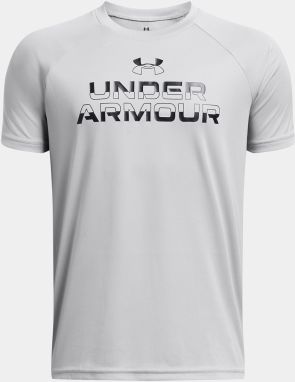 Under Armour T-Shirt UA Tech Split Wordmark SS-GRY - Boys
