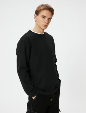 Koton Basic Sweater Crew Neck Long Sleeve