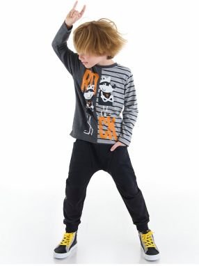 mshb&g Rock Band Boys' T-Shirt and Pants Set