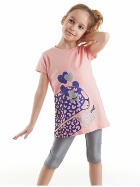 mshb&g Leopard Girls Kids Tunic Leggings Suit