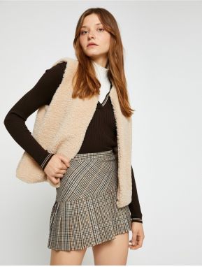 Koton Pleated Mini Skirt