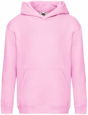 Pink Hooded Sweat Fruit of the Loom