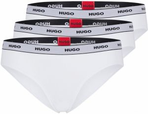 3PACK Ladies Panties Hugo Boss white