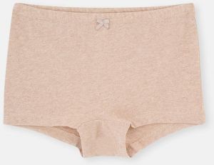 Dagi Beige Melange - Brown Melange 2-Piece Girls' Boxer