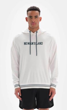 Dagi White Men's No Man's Land Printed Sweatshirt.