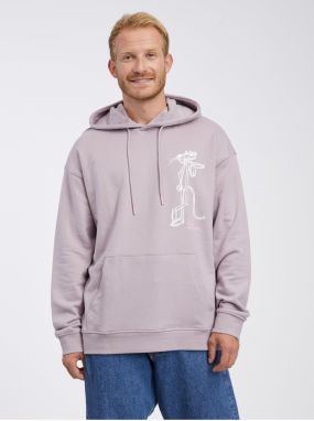 Light purple men's sweatshirt ONLY & SONS Pink Panther - Men