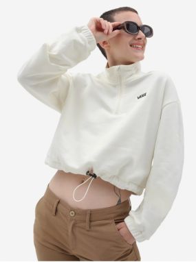 Creamy Womens Crop Top Sweatshirt VANS - Women