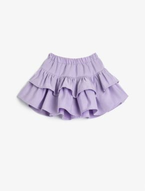 Koton Multi-layered Modal Fabric With Mini Skirt