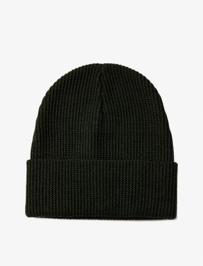 Koton Basic Acrylic Knit Beanie with Folding Detail.